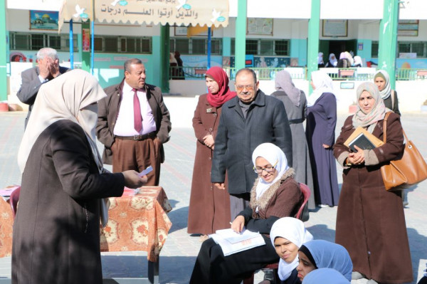 انطلاق فعاليات أسبوع اللغة العربية بمدارس الوسطى الفلسطينية