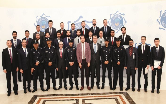 تخريج دورة تعليم اللغة العربية للشرطة التركية