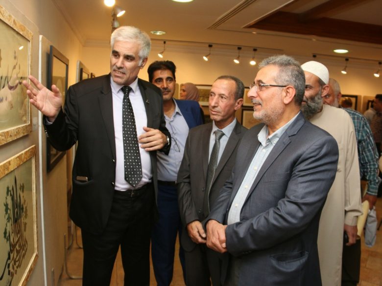 افتتاح معرض «ض» للخط العربي والزخرفة الإسلامية في الزرقاء